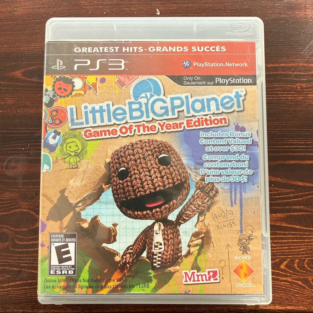Sony Little Big Planet PS3 Game of the Year Edition